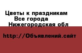 Цветы к праздникам  - Все города  »    . Нижегородская обл.